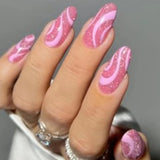 Pink Swirls